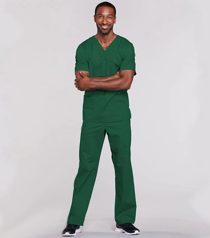 ✨ Men’s Poplin Scrub Set – 6 Pockets, Lightweight & Durable