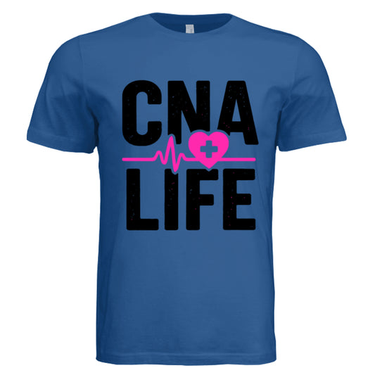 Solid True Royal Triblend - FRONT